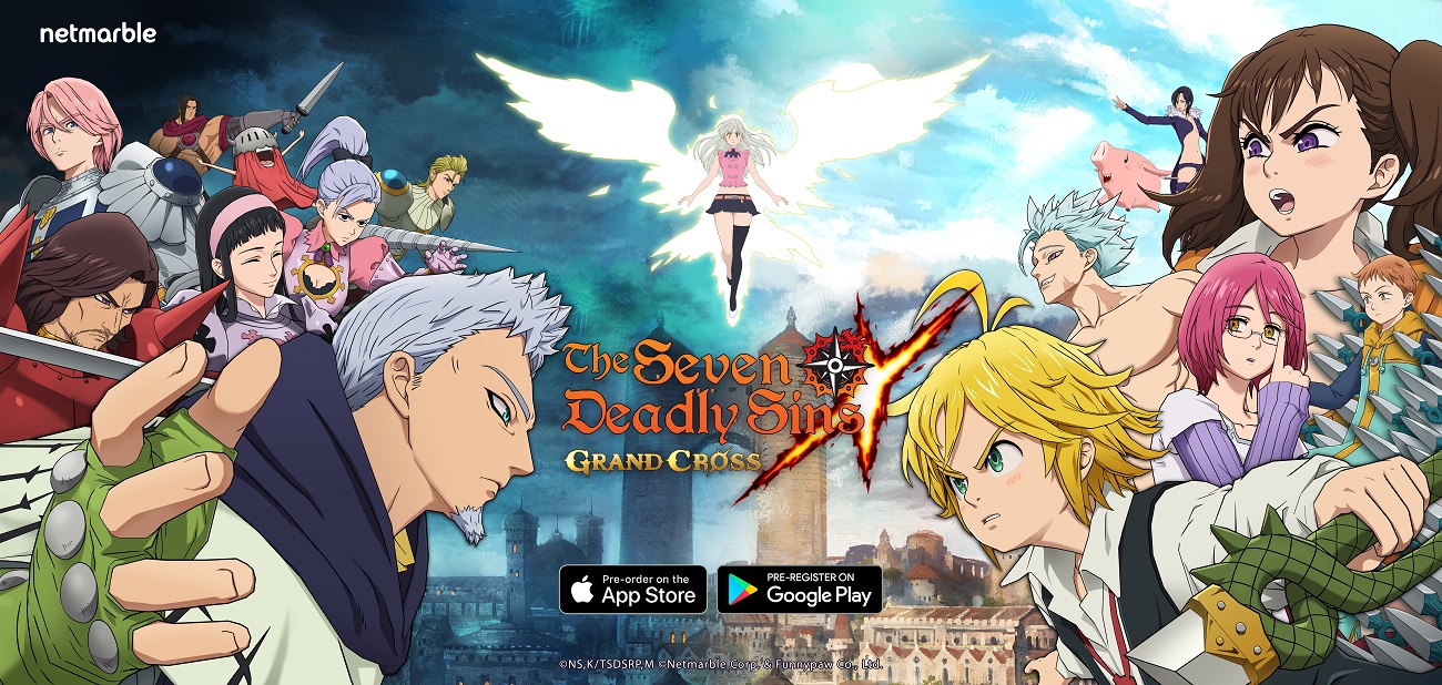 THE SEVEN DEADLY SINS: GRAND CROSS, NETMARBLE’S CINEMATIC ADVENTURE MOBILE ROLE-PLAYING GAME, LAUNCHES WORLDWIDE IN 2020