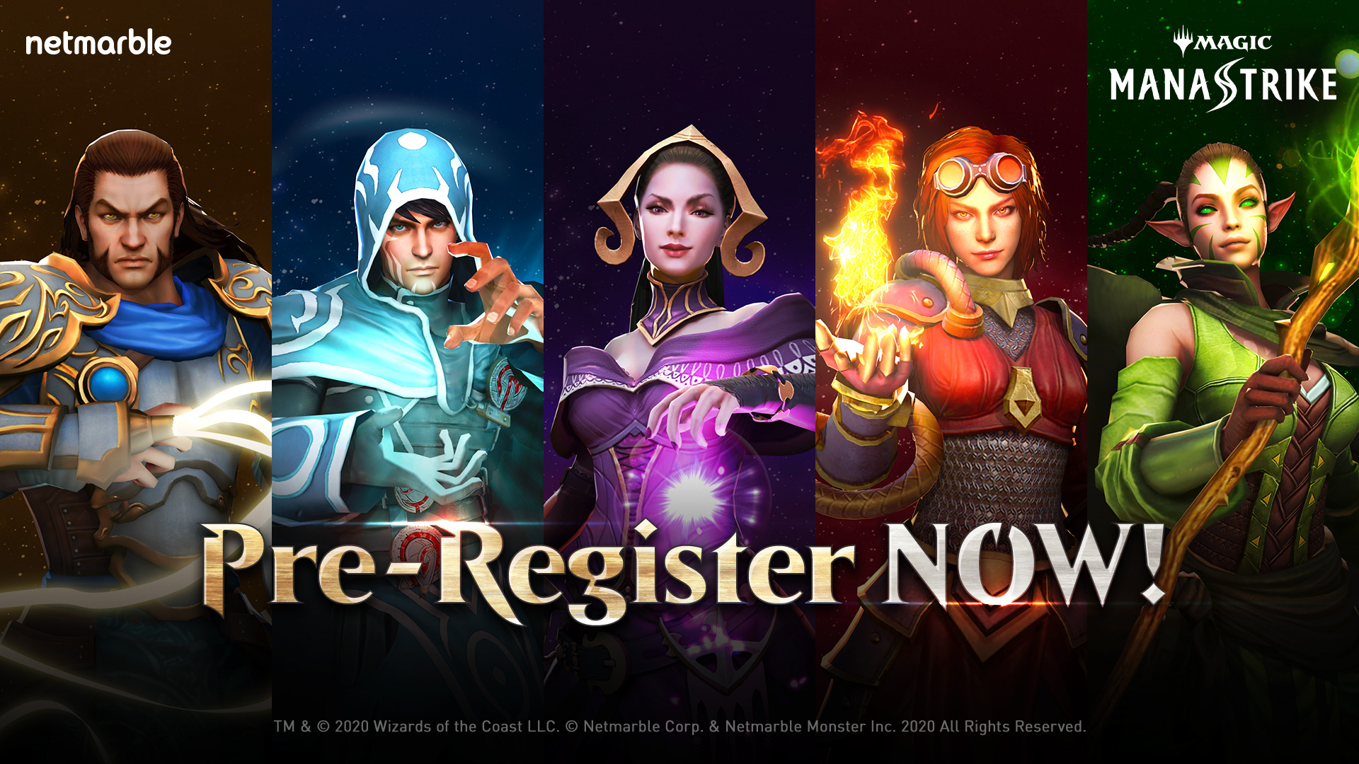 PRE-REGISTRATION NOW OPEN FOR NETMARBLE’S NEW REAL-TIME STRATEGY MOBILE GAME MAGIC: MANASTRIKE