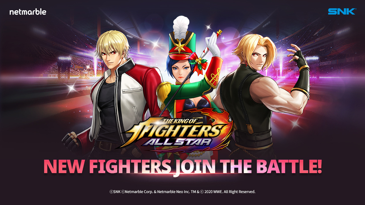 FIGHTERS, BATTLE CARDS, EVENTS AND MORE APLENTY IN LATEST THE KING OF FIGHTERS ALLSTAR UPDATE