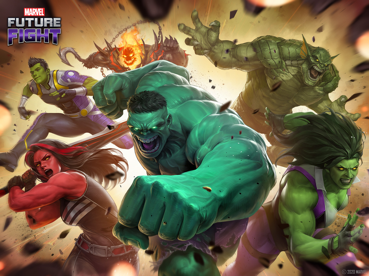 MARVEL Future Fight’ın yeni güncellemesiyle ölümsüz HULK karakterleri oyuna eklendi