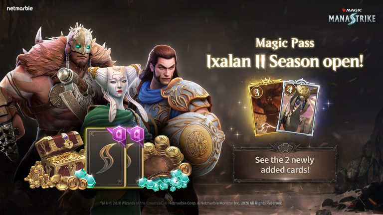 MAGIC: MANASTRIKE ADDS NEW MAGIC PASS REWARDS IN IXALAN II SEASON UPDATE