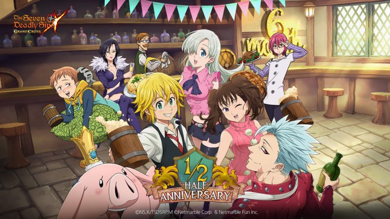 THE SEVEN DEADLY SINS: GRAND CROSS  INTRODUCES LOSTVAYNE MELIODAS AND NEW FEATURES FOR HALF-ANNVIERSARY CELEBRATION